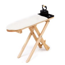 Fer et planche à repasser pour meubles de maison de poupées 1/12, accessoires Accessoires pour meubles price