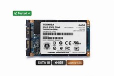 SSD Toshiba 64GB 2.5" SATA III THNSNC064GMMJ Solid State Drive Laptop Tested SSD / Solid State Drive price