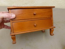 COMMODE de poupée  en pin 2 tiroirs. Commode price