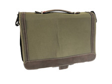 Mdv 307 khaki  mallette Serviette sacoche Porte Documents Briefcase Occasion Briefcase unisexe price
