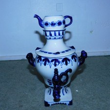 Samovar en porcelaine Gzhel? Russe Samovar price