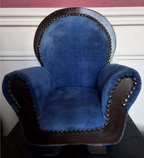 Ancien Fauteuil Miniature Style Bergère pour Maison Poupée Jouet Années 70 Armchair et Bergere price
