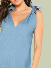 salopette combi short jean bleu jean L 40 42 combinaison short jean léger NEUF Combinaison et Dungarees femme price
