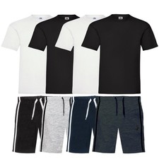 Enzo Hommes Vêtement D'Intérieur Ensemble Court Manche T-Shirt Salon Short Suit Suit homme price