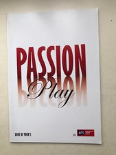 PASSION PLAY theatre Programme ZOE WANAMAKER SAMANTHA BOND Theater - Play price