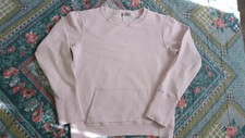 SWEAT-SHIRT FILLE ROSE PALE 12 ans marque DOMYOS Sweat-shirt fille price