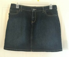 Girl's Children's Place denim skirt size 16, Blue Jean EUC-819 Jean / Denim Skirt price