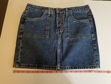 Mossimo 100% Cotton Denim Mini Skirt Size 5 Jean / Denim Skirt price