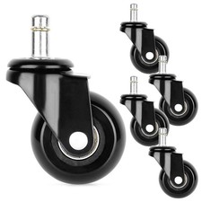 Roulettes caoutchouc 5 cm 10 mm 5 pcs roulettes chaise bureau rechange Bureau Work chaise price