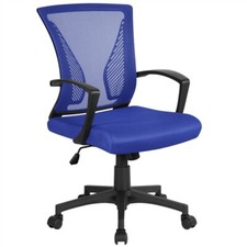 Chaise de Bureau Ergonomique Fauteuil de Bureau Pivotante Si��ge Large Bleu Bureau Work chaise price