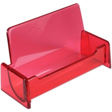 1pc HQ Acrylique Plastique Business Nom Carte Support Écran (Rouge Transparent) Business carte support price