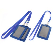 Cordon Vertical bleu Business ID Carte Badge Support 3pcs Business carte support price