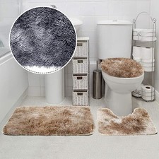 Ensemble de tapis de salle de bain en chenille souple support antidérapant pour Salle de bain Rug price