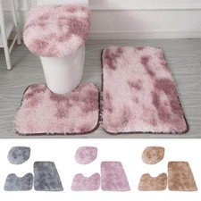 Ensemble complet de tapis de salle de bain 3 pièces avec microfibre douce et su Salle de bain Rug price