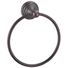 Designers Impressions Stockton Series Oil Rubbed Bronze Bath Hardware Towel Ring Bath Towel price