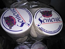 Lot de 100 coaster sous verres bock bière semeuse neuf Coaster price