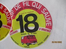 Copie sur Papier Ancien Fourgon Peugeot J9 Camion de Pompier Appelez le 18 Copie papier price