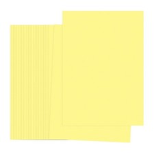 Pour papier copie couleur jaune clair, 50 feuilles 8.3x5.9" A5 70g Copie papier price