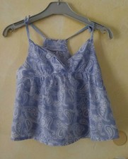 Débardeur top bleu motifs taille 5 ans/110 cm Tape à l’œil Débardeur Top fille price