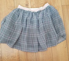 Jupe à carreaux grise fille H&M élastique âge 2-4 ans Skirt fille price