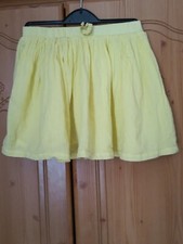 Jupe intégrale doublée jaune fille H&M taille 116 ( 5-6 ans ) Skirt fille price