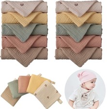 Lot de 10 serviettes de toilette en mousseline pour bébé et enfant Bébé Towel price