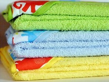 Okrycie kapielowe z kapturkiem SLONIKI éponge 80 x 80 cm * UK STOCK * Bébé Towel price