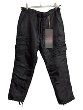 SURPLUS Pantalon Cargo Homme Noir Outdoor Polyamide (EU 48, INT M, W32) Pantalons (outdoor) price