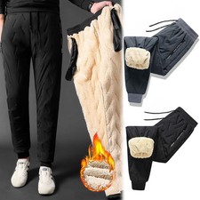 Hommes Chaud Sporthose Winter Outdoor Doublé polaire Imperméable Pantalon Pantalons (outdoor) price