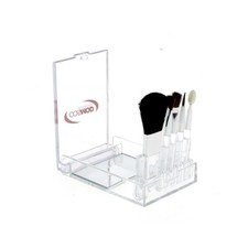 Maquillage - Set 5 Pinceaux - Écrin Plastique avec Miroir Maquillage miroir price