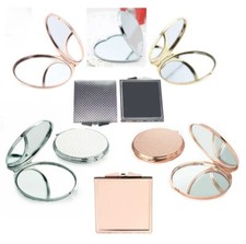 Miroir De Maquillage Pliable Compact Double Face Pour Sac, Portable Maquillage miroir price