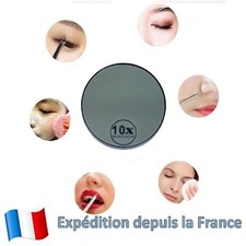 Miroir de maquillage Portable avec ventouse Miroir loupe X10 Maquillage miroir price