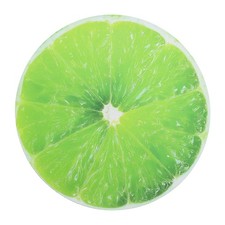 Pour 9.8x9.8 Pouces Souris Pad Rond, Lime Tranches Souris Pad price