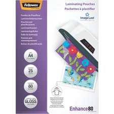 Consommable de bureau pour plastifieuse FELLOWES A4 80 Micr Lamination System price