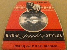 B.M.B. 40 Collaro 560S cartouche de remplacement style saphir BMB 40 Cartridges price