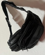 Sac À Dos Noir En Cuir Véritable Unisexe Multi Poches Sac à dos unisexe price
