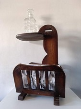 Vintage Porte Revues Table Appoint Portable Bout Canapé Ancien Brocante Guéridon Magazine porte-manteau / Newspaper porte-manteau price