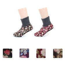 Women's Winter Crew Socks Slipper Socks Beoseon Korean 3 pairs Rose Velvet Slipper chaussettes femme price