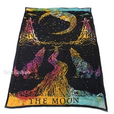 Indien Le Lune Bébé Couette Handmade Réversible Couvre-Lit Avec 100% Coton Garni Lit bébéspread ensemble price