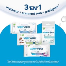 WaterWipes Sensitive+ Newborn & Baby Wipes, Lingettes Pour Nouveau-Nés et Bébés, Bébé Wipes price