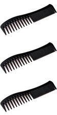 Ensemble De 3 Femmes Filles Noir Salon Style Coiffeuse Coloré Cheveux Peigne Déco chambre et Lounge ensemble price