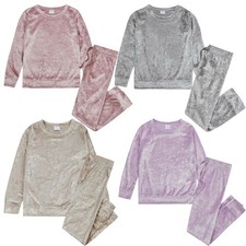 Ensemble De Salon En Velours Écrasé Pour Enfants Sweat-Shirt Sweat Jogging Déco chambre et Lounge ensemble price