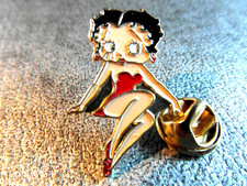 RARE PINS PIN'S BETTY BOOP 12 SEXY WOMAN BUSTIER ROUGE CARTOON COMICS VINTAGE Bustier price