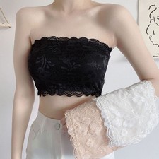 Soutien-gorge bustier sexy anti-exposition en dentelle pour femme Bustier price