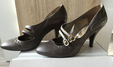 Chaussures cuir à talons vintage. Escarpins femme Chaussures à talons price