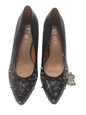 CHAUSSURES À TALONS COMPENSÉS/ CLOUS MÉTALLIQUES DE CLOSER BY CHAUSSEA Chaussures à talons price