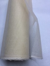 TARLATANE singalette coton ECRU chemin de table décoration au mètre 130 cm Chemin de table price