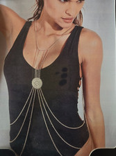 Chaine de corps dorée neuve marque Fashion Jewelry (li) Corps chaîne price