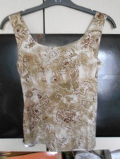 Débardeur corset, Taille 2, marque Camaïeu, motif floral multicolore Corset femme price