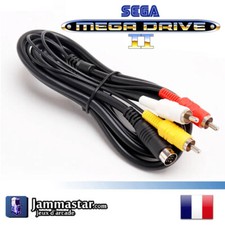 Câble Vidéo Stéréo pour Sega Mega Drive 2 - AV Cable RCA - Megadrive Vidéo câble price